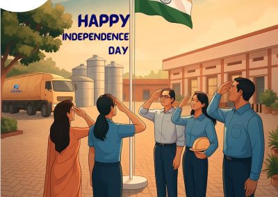 Happy Independence Day celebration at Adarsh Group